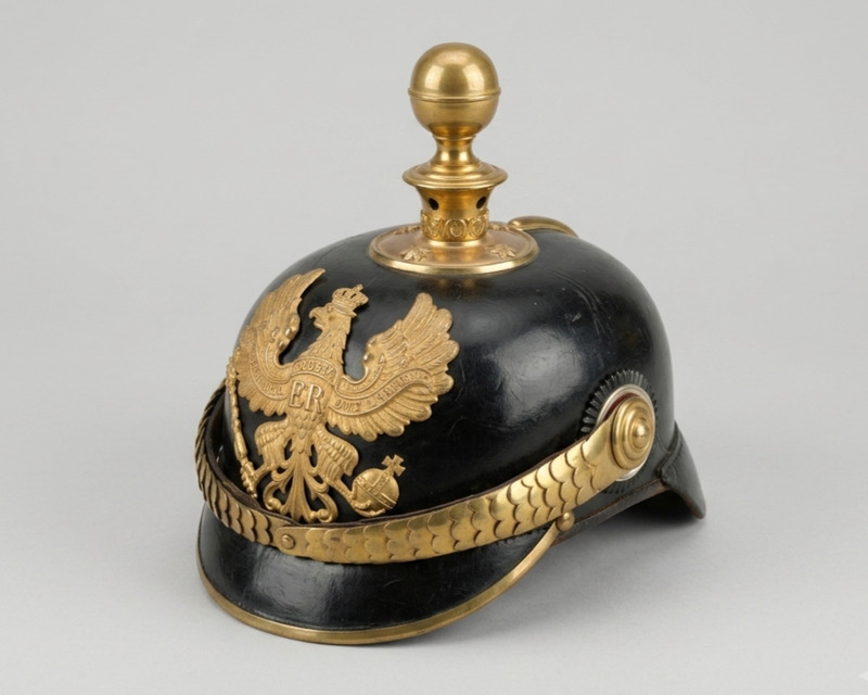Artillerie-Pickelhaube für Offiziere der Feldartillerie, Modell 1894